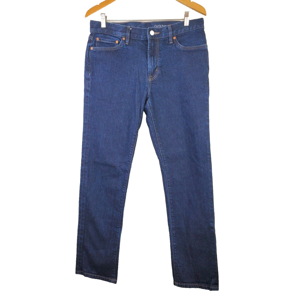 OUTERKNOWN Mens 32 Organic Jeans Ambassador Slim Fit 32x30 Straight Leg‎